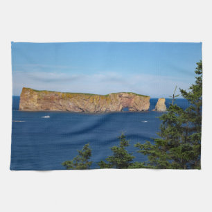 Percé Rock in the Gulf of the St. Lawrence Geschirrtuch