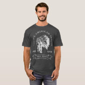 Perce Tribe Native American Indian Pride T-Shirt (Vorne ganz)