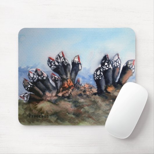 Percebes/Barnacles Mousepad (Mit Mouse)