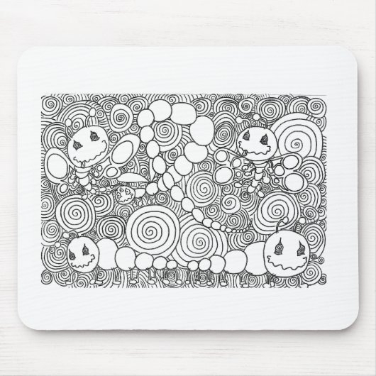 Percentum Bugz Mousepad (Vorne)