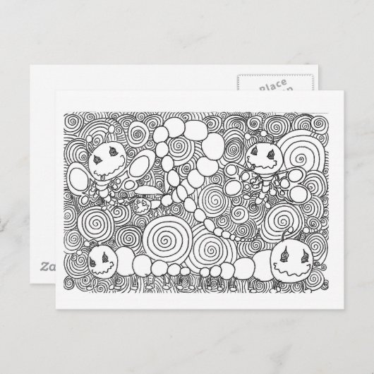 Percentum Bugz Postkarte (Vorne/Hinten)