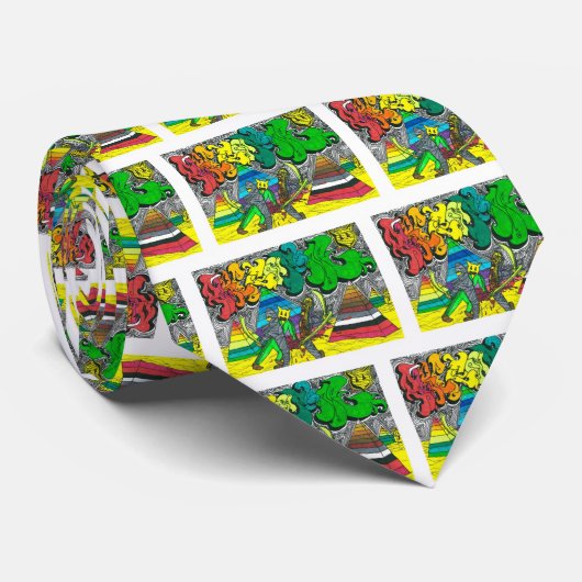 Percentum Chopping Mummies Krawatte (Gerollt)