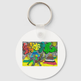 Percentum Chopping Mummies Schlüsselanhänger