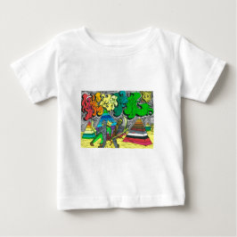 Percentum Chopping Zombies Baby T-shirt