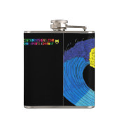 PERCENTUM DESIGNS Surfer Hip Flask Flachmann (Rückseite)