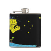 PERCENTUM DESIGNS Surfer Hip Flask Flachmann (Vorderseite)