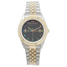 Percentum Designs Watch Company Two Tone Watch