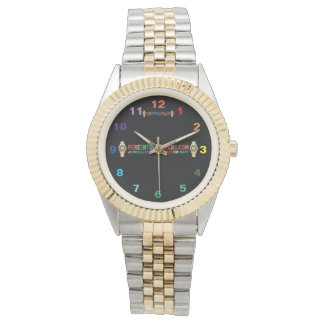 Percentum Designs Watch Company Two Tone Watch Armbanduhr