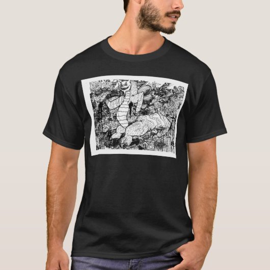 Percentum Godzilla T-Shirt (Vorderseite)