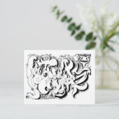 Percentum Graph Postkarte (Stehend Vorderseite)