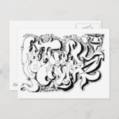 Percentum Graph Postkarte (Vorne/Hinten)