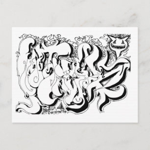 Percentum Graph Postkarte