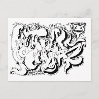 Percentum Graph Postkarte