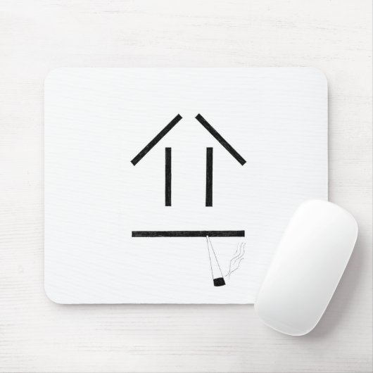 Percentum House Mousepad (Mit Mouse)