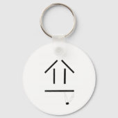 Percentum House Schlüsselanhänger (Vorderseite)