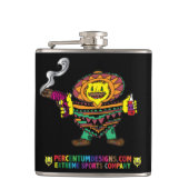 Percentum Mexican Hip Flask Flachmann (Vorderseite)