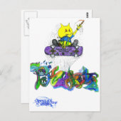 Percentum Ollie Postkarte (Vorne/Hinten)