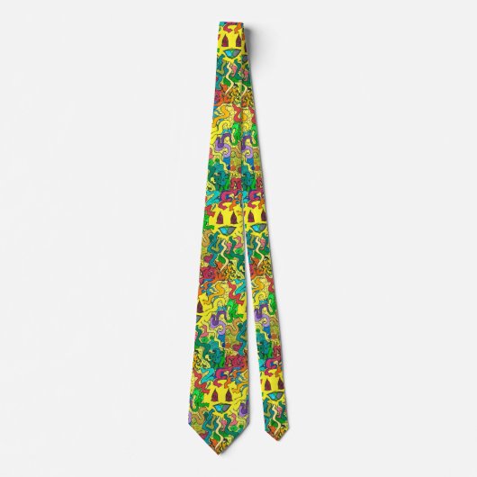 Percentum Sun Necktie Krawatte (Vorderseite)