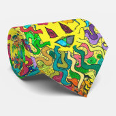 Percentum Sun Necktie Krawatte (Gerollt)
