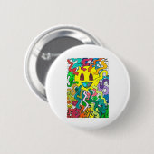 Percentum Sun - Percentum Designs Button (Vorne & Hinten)