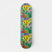 Percentum Sun Skateboard (Vorne)