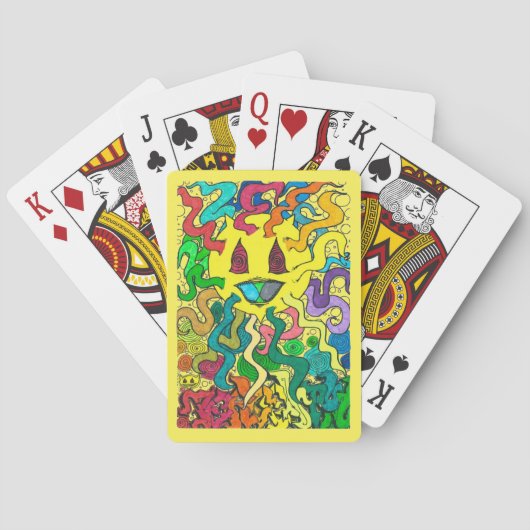 Percentum Sun Spielkarten (Rückseite)