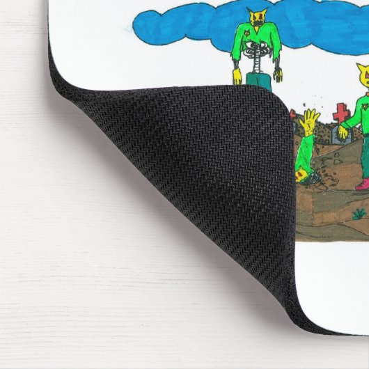 Percentum_Zombies Mousepad (Ecke)