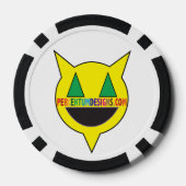 PERCENTUMDESIGNS.COM Klassische Spielkarten Pokerchips (Rückseite)