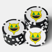 PERCENTUMDESIGNS.COM Klassische Spielkarten Pokerchips (Stapel)