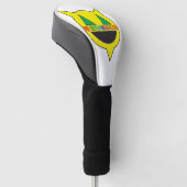 PERCENTUMDESIGNS.COM Pickleball Paddle Golf Headcover (angewinkelt)