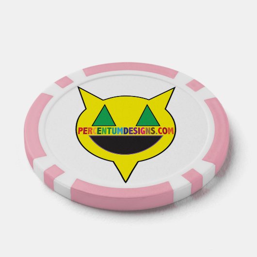 PERCENTUMDESIGNS.COM Poker Chip (Einzeln)