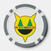 PERCENTUMDESIGNS.COM Poker Chip (Rückseite)