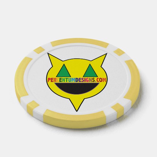 PERCENTUMDESIGNS.COM Poker Chip (Einzeln)