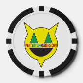 PERCENTUMDESIGNS.COM Poker Chip (Vorderseite)