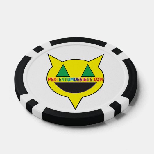 PERCENTUMDESIGNS.COM Poker Chip (Einzeln)
