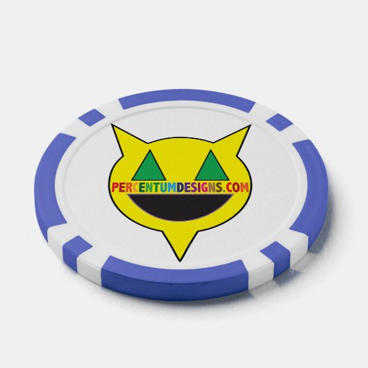 PERCENTUMDESIGNS.COM Poker Chip (Einzeln)