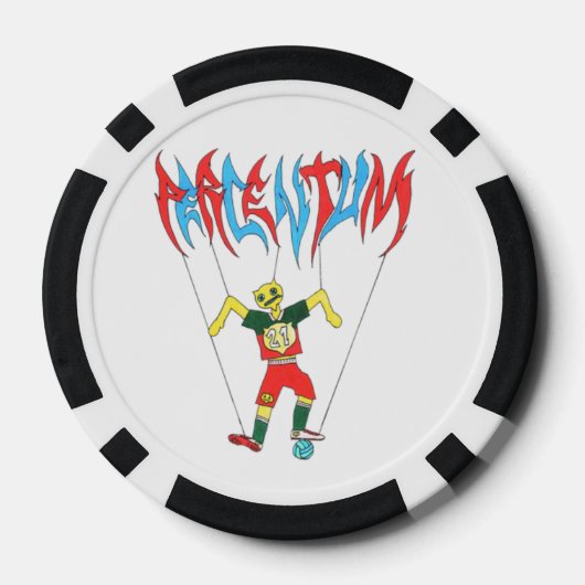 PERCENTUMDESIGNS.COM Poker Chips (Rückseite)