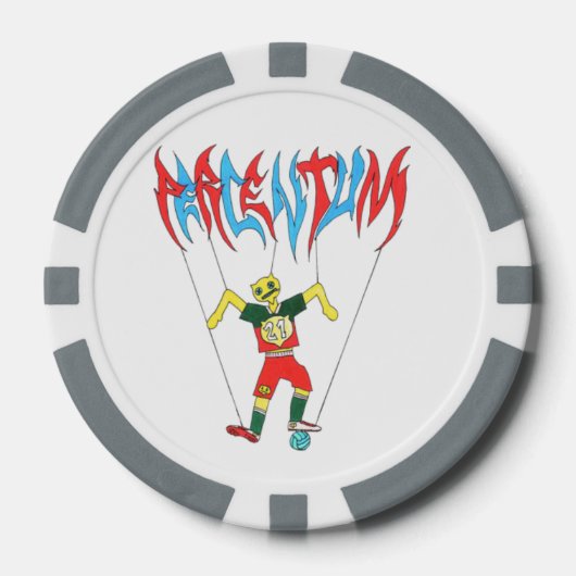 PERCENTUMDESIGNS.COM Poker Chips (Vorderseite)