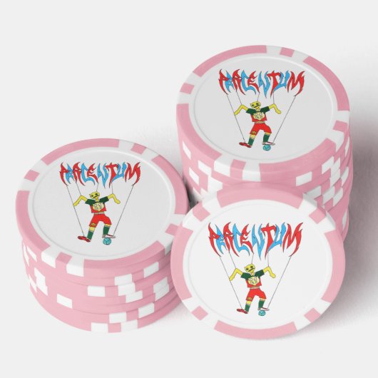 PERCENTUMDESIGNS.COM Poker Chips (Stapel)
