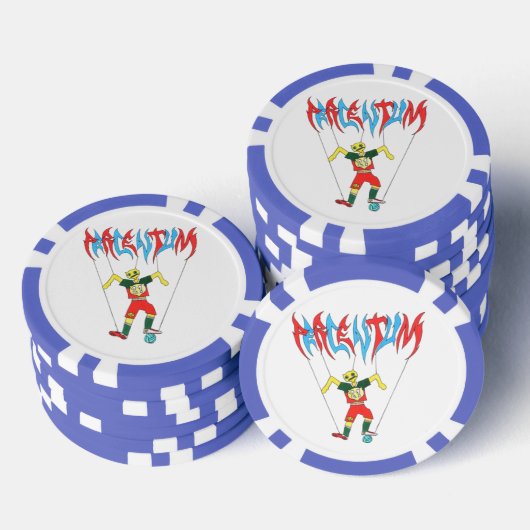 PERCENTUMDESIGNS.COM Poker Chips (Stapel)