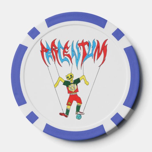 PERCENTUMDESIGNS.COM Poker Chips (Rückseite)