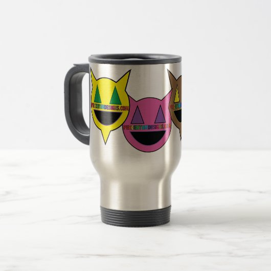PERCENTUMDESIGNS.COM Tasse (Vorderseite Links)