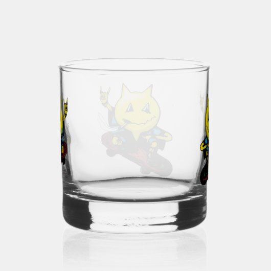 PERCENTUMDESIGNS.COM Trinkbehälter Set Whiskyglas (Rechts)