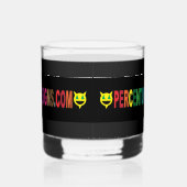 PERCENTUMDESIGNS.COM Trinkbehälter Set Whiskyglas (Rechts)