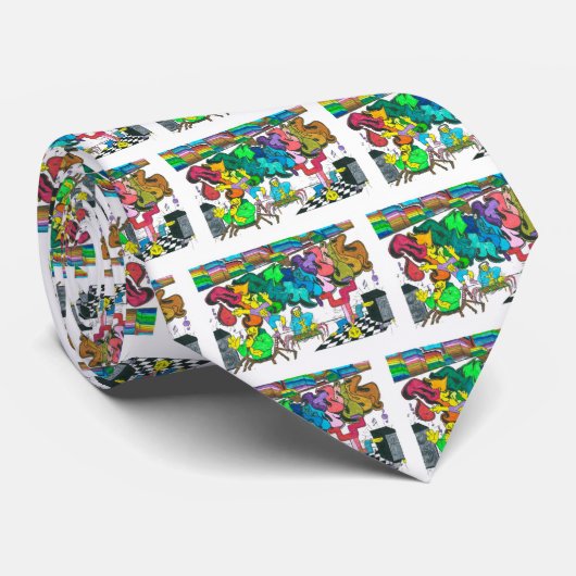 PercentumHipHop Krawatte (Gerollt)