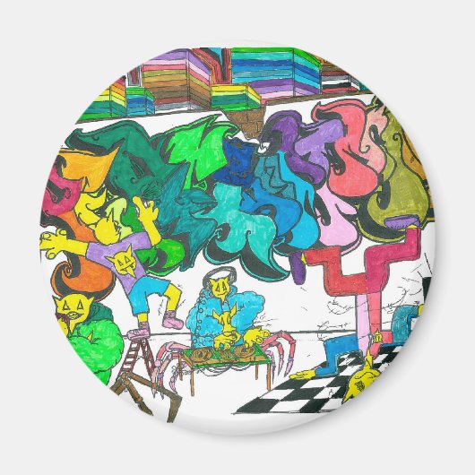 PercentumHipHop Magnet (Vorne)