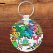 PercentumHipHop Schlüsselanhänger (Vorderseite)