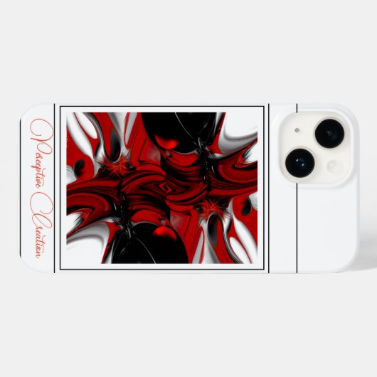 "Perceptive Creation", Apple iPhone 14 Fall Case-Mate iPhone Hülle (Rückseite (Horizontal))