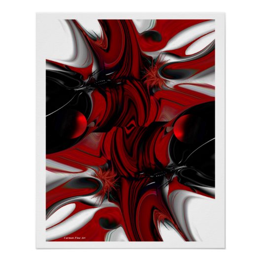 "Perceptive Creation", Glossy Poster (Vorderseite)