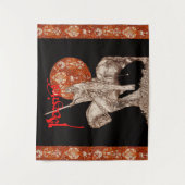 PERCEVAL LEGEND/QUEST DER HOLY GRAIL Fantasy Wandteppich (Vorderseite)